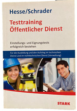 Hesse/Schrader: Testtraining Öffentlicher Dienst