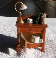 Reutter Porzellan Miniatur "NACHTSCHRANK" mit Topf und Zubehör Puppenstube/Haus