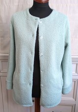 Teddyplüsch-Jacke - Gr. 40