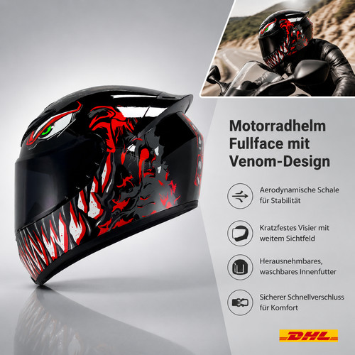 Motorradhelm jethelm sportlich - motorradhelm,