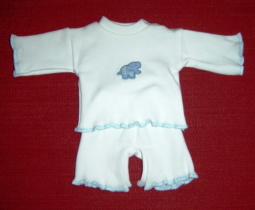 Puppenbekleidung schlafanzug - ,