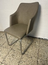 Madita Besucherstuhl Freischwinger Potyurethan Armlehne Sessel Modern