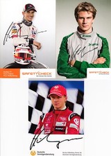 Nico Hülkenberg 3 Autogrammkarten