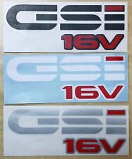 Opel Kadett GSI 16V • C20XE • Schriftzug • Emblem • Aufkleber • Sticker • o3