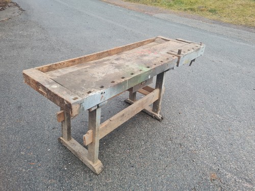Hobelbank werkbank deko tisch - werkbank,
