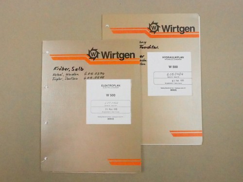 Wirtgen w500 kaltfräse - w500,