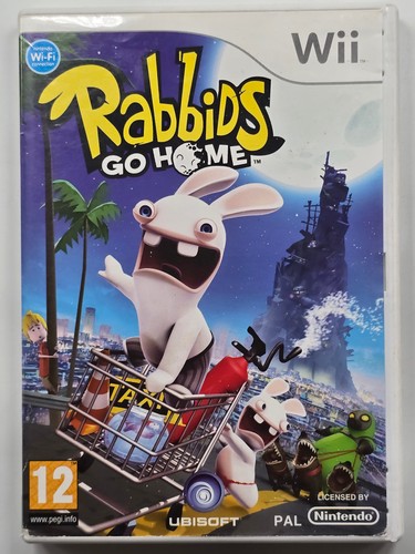 Rabbids home nintendo - rabbids, wii
