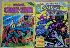 2x Marvel Comic-Stars Silver Surfer