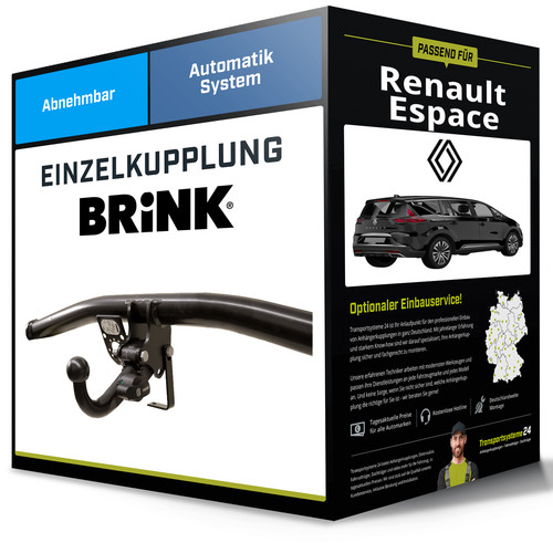 Abnehmbare anhängerkupplung - abnehmbare,