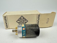Telefunken C3g Röhre Rarität Poströhre Gold Pin Röhrenverstärker Tube