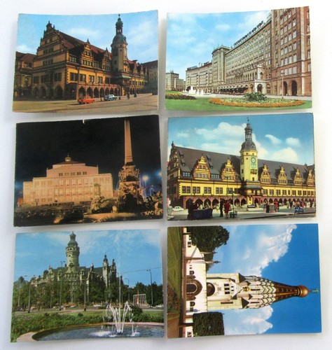 Leipzig sachsen postkarten - sachsen,