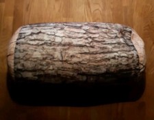 Deko Kissen Holzstamm