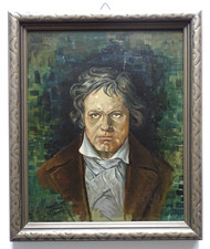 Gemälde Öl auf Holz: Ludwig