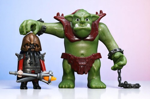 Playmobil troll oger ork - playmobil,