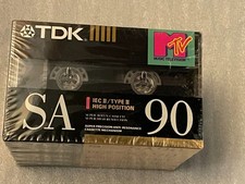  5x TDK SA 90 MTV Edition