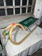 Schlitten Holz 110cm Pilsner