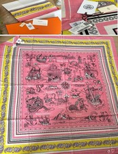 HERMES Tuch Schal Tatouages