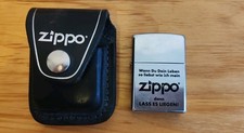 Zippo Feuerzeug mit Lederetui