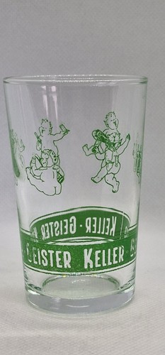 Vintage keller geister glas - keller,