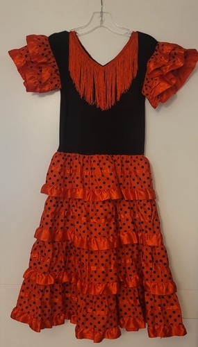 Flamenco kleid mädchenkostüm - flamenco-kleid,