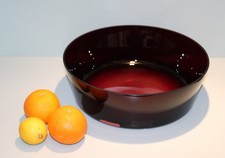 CHRISTINE KRÖNCKE Glas-Schale 32 cm INTERIOR DESIGN Obstschale Glasschale Deko