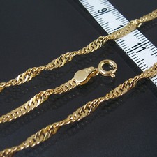 Kette Singapurkette 925 Silber