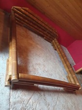 Bambus Bettrahmen für Wasserbett 180x200 inkl Nachttisch