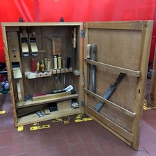 Tischler Schreiner Holzschrank Werkzeugschrank Hängeschrank mit Inhalt (6)