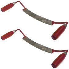 2 X Zugemesser gebogen für