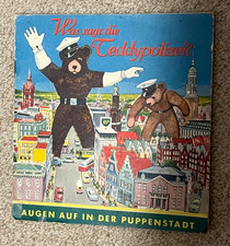 Was sagt die Teddypolizei ? Alte Werbebroschüre BP - Bilder. Günther Rohde !!!