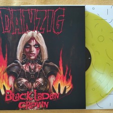 Danzig • Black Laden Crown / Neon Yellow Vinyl - Ltd. 1000 OIS, FOC 