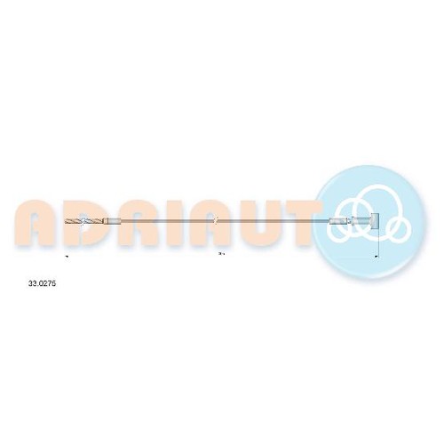 Handbremsseil 24080232 - 2x,