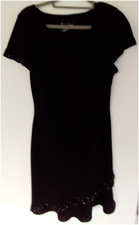 Schwarzes Cocktailkleid der Marke S.L.fashions, Größe = 46