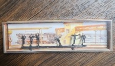 Miniatur-Modelleisenbahn-Szene mit Figuren Von MERTEN Box N.2280