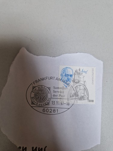 Brd briefmarke 100 - dm,
