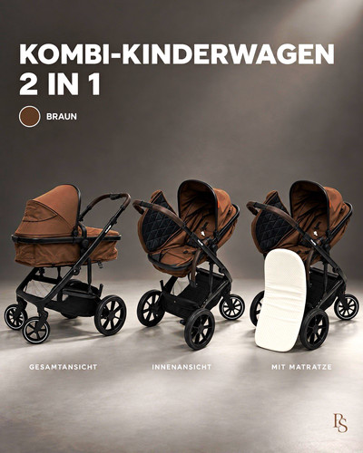 2in1 kombi kinderwagen - 2in1,