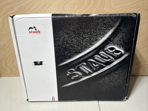 Staub schwarz cocotte l - la, 12