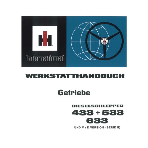 Ihc getriebe schlepper 433 533 - ihc,