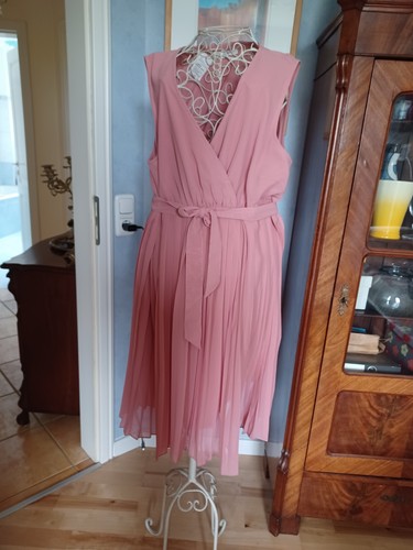 Kleid plissee esprit rosa - plissee, 42