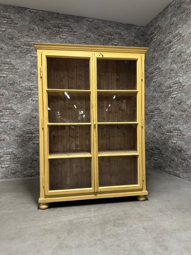 Vintage schrank vitrine - vintage,