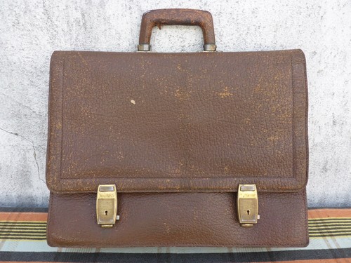 Alte aktentasche tasche leder - aktentasche,