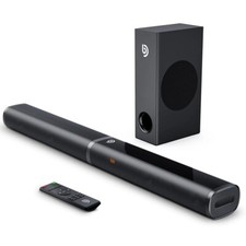 2.1 Soundbar mit Sub, BT, USB, AUX-In, Opt, schwarz, BOMAKER Tapio III, NEU