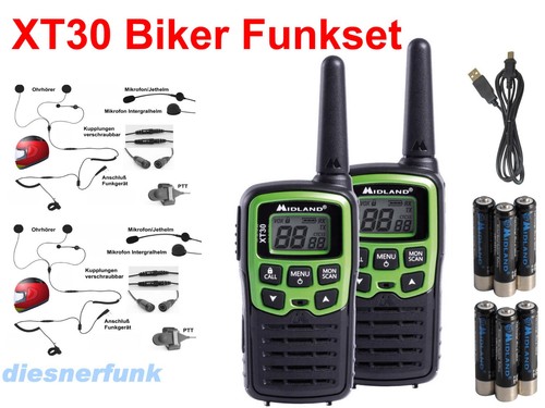 Midland xt30 pmr446 - pmr446, motorrad