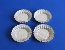 4 x DDR Aluminium Backform Backförmchen Ø 13 cm Torteletts Miniform Backen