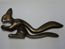 Nussknacker Eichhörnchen Messing 17 cm - Top Zustand -