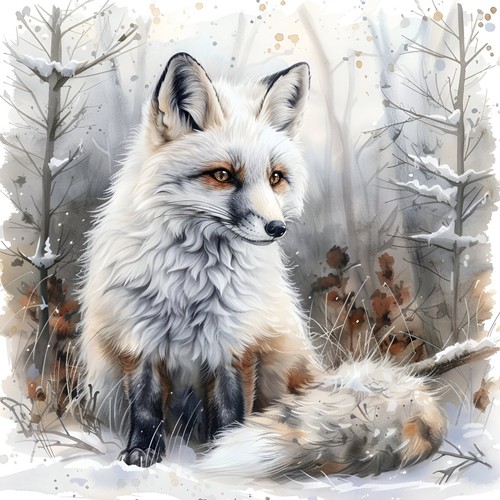 Deko bild fuchs - deko,
