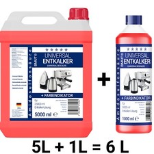 6000ml Entkalker Kaffeevollautomat flüssig DeLonghi Miele Jura Saeco AEG Bosch