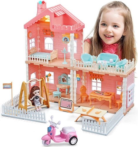 Puppenhaus schloss etagen - schloss,