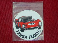Aufkleber ca. 12,7 cm TARGA FLORIO Sportwagen Rennsport Nostalgie Kult Lagerware