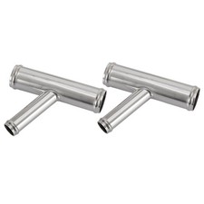 2x Edelstahl 3-Weg Y Heizung